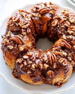Pull Apart Cinnamon Pecan Rolls