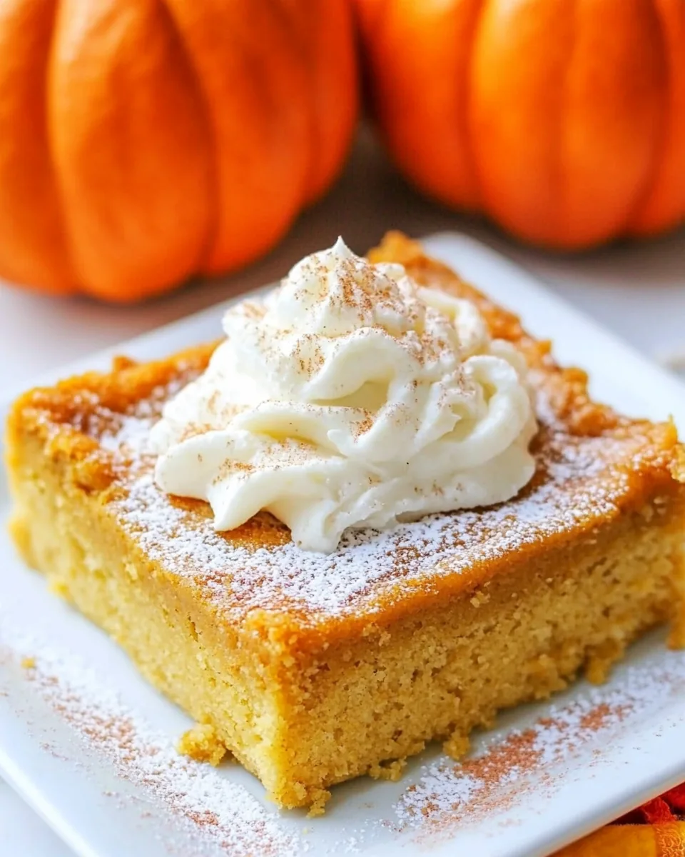 Pumpkin Gooey Butter Cake