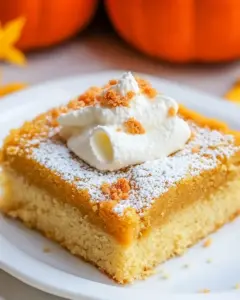 Pumpkin Gooey Butter Cake