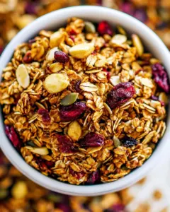 Pumpkin Granola