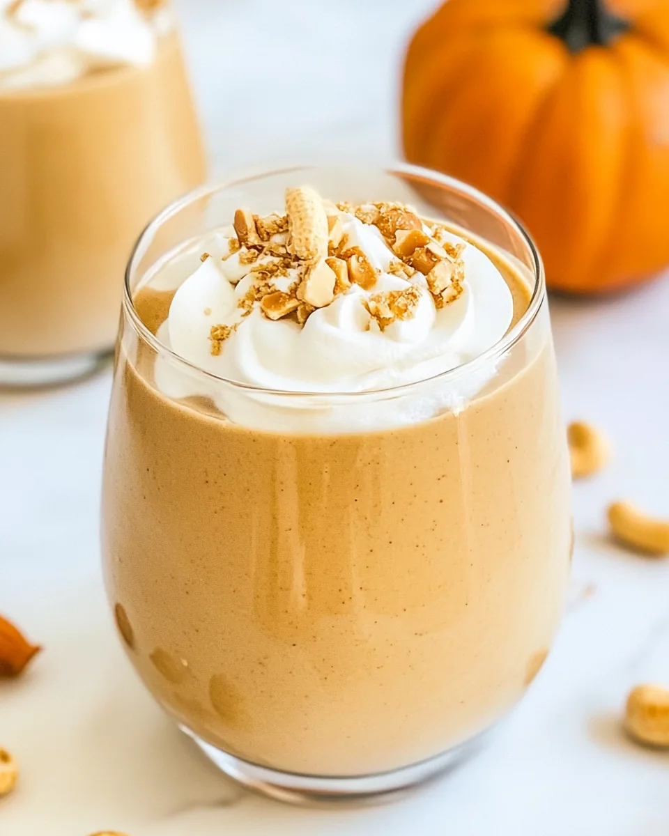 Pumpkin Peanut Butter Smoothie