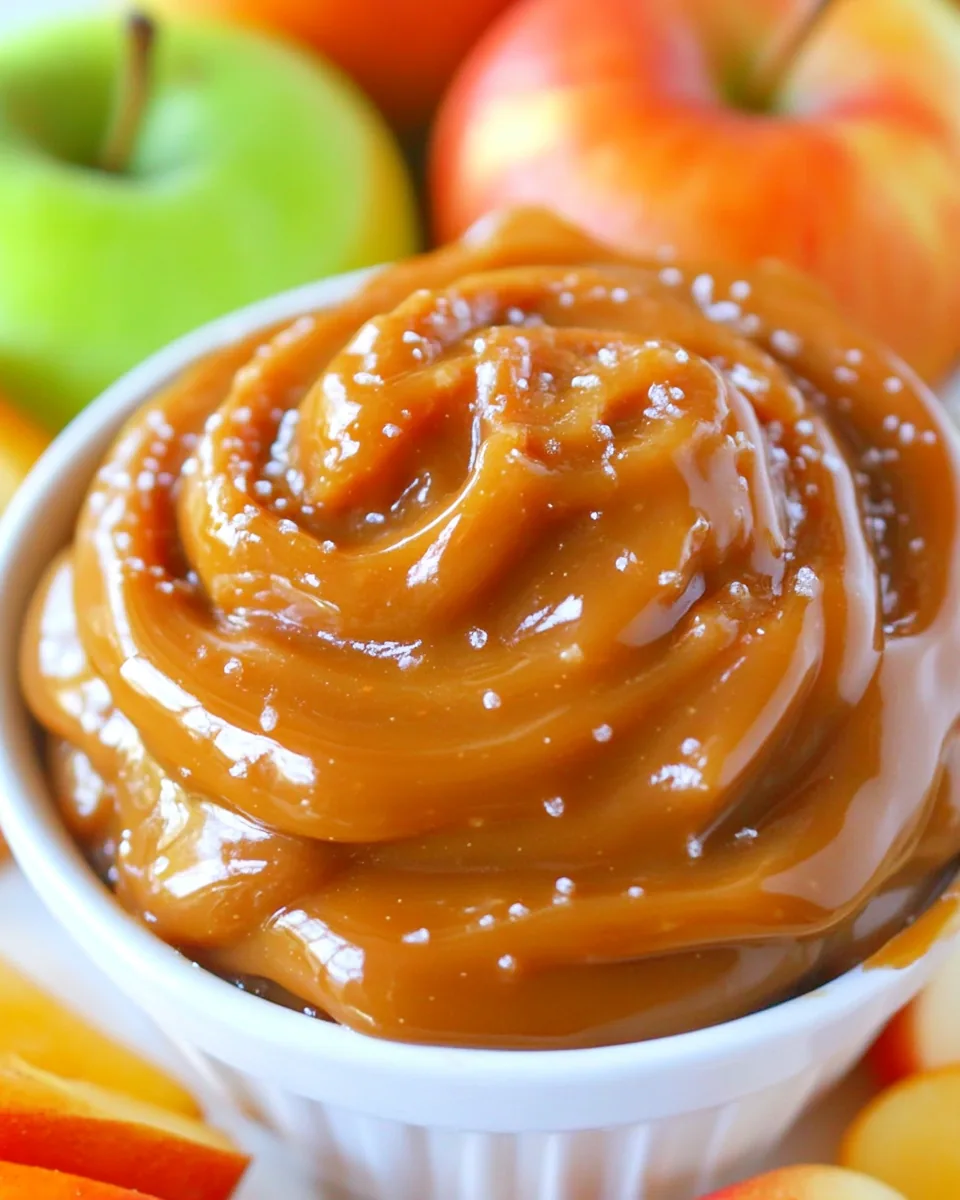 Pumpkin Spice Caramel Apple Dip