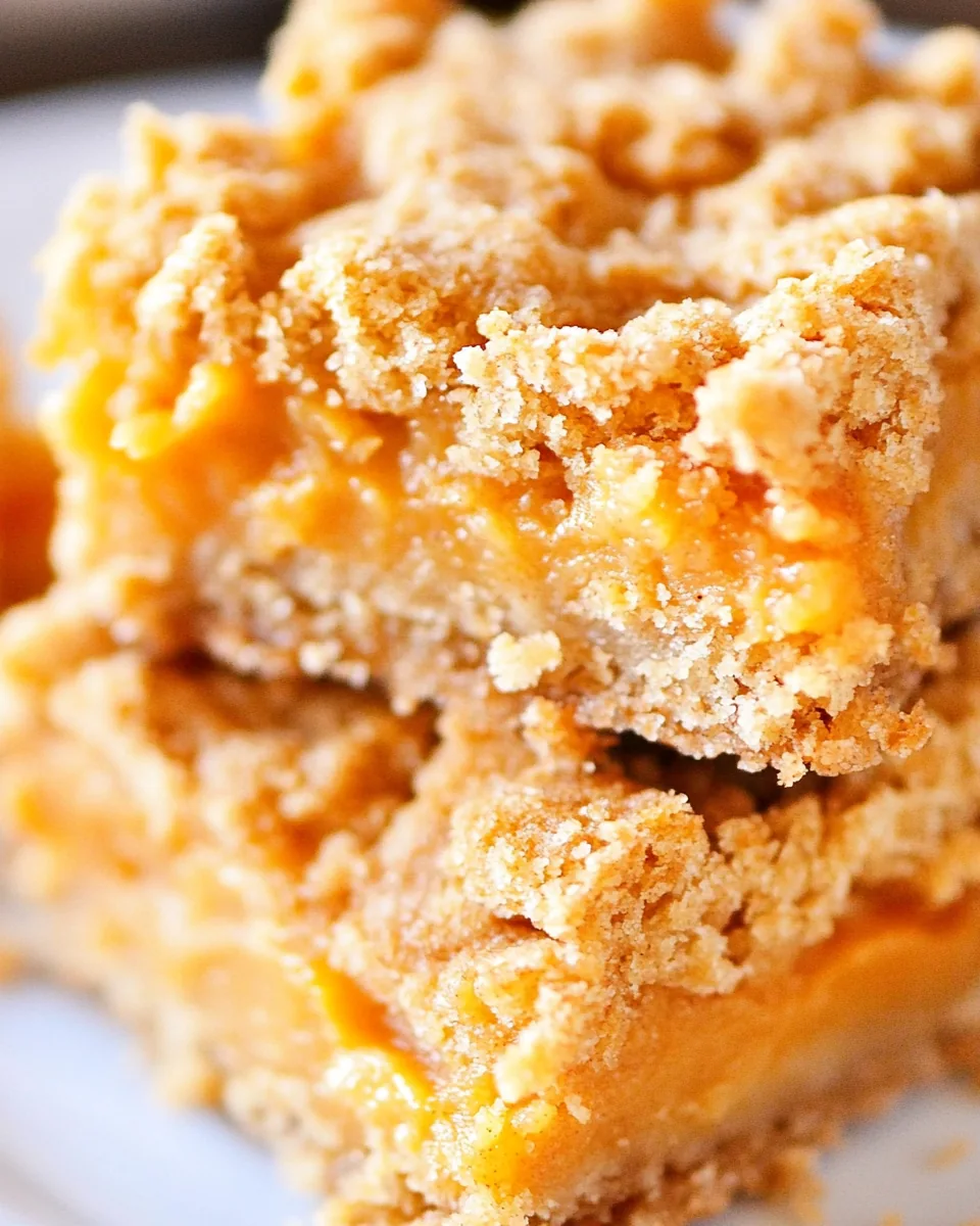Pumpkin Spice Crumb Bars