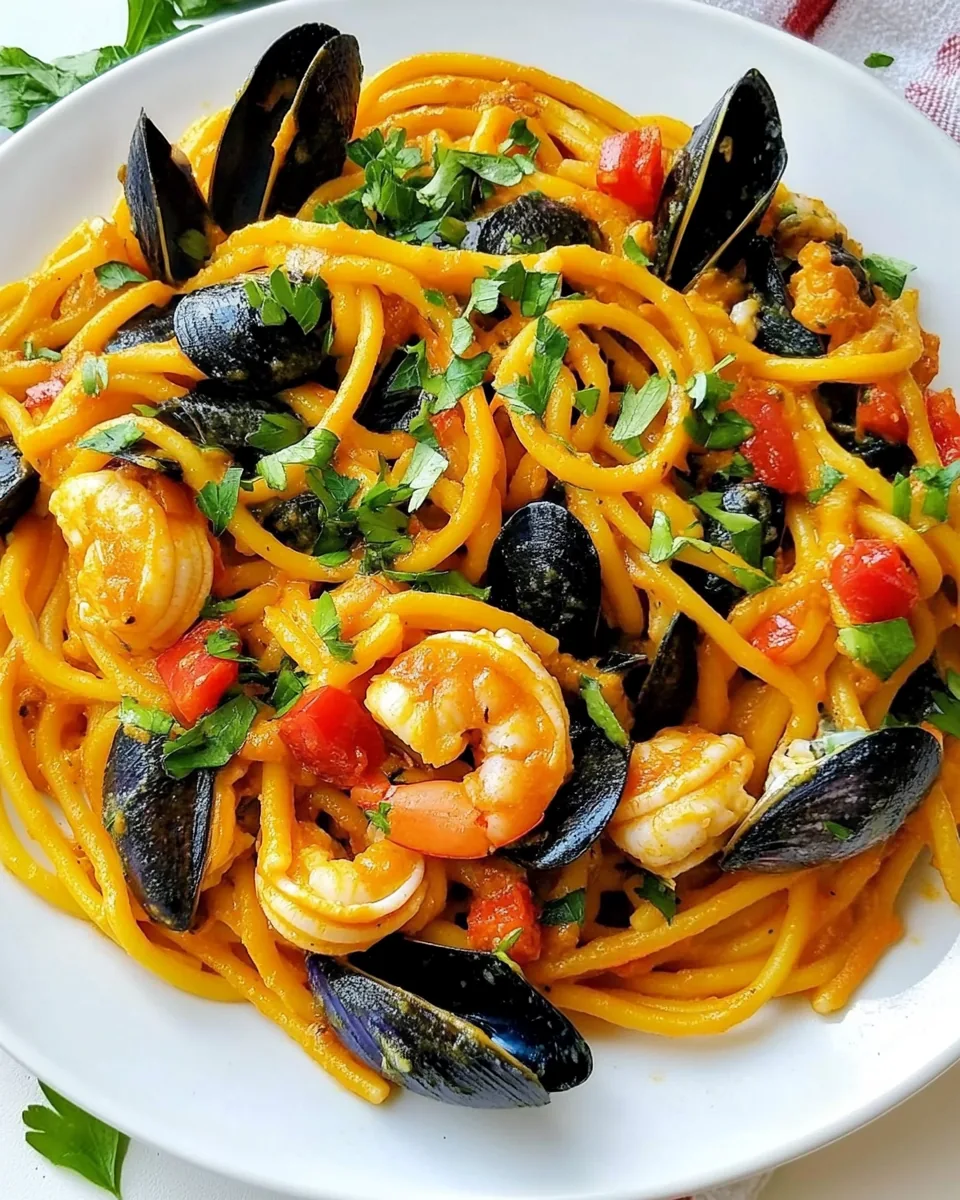 Quick Seafood Pasta