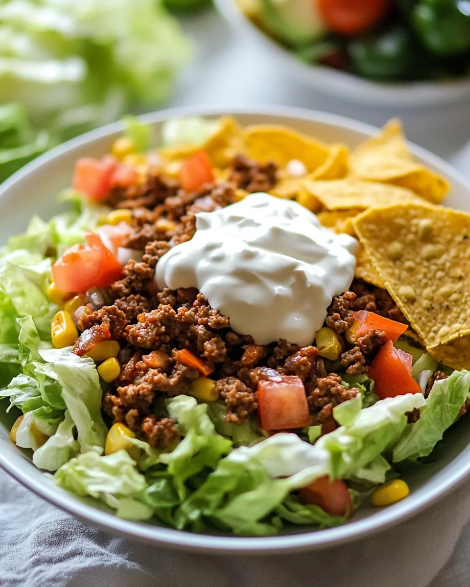 Quick Taco Salad