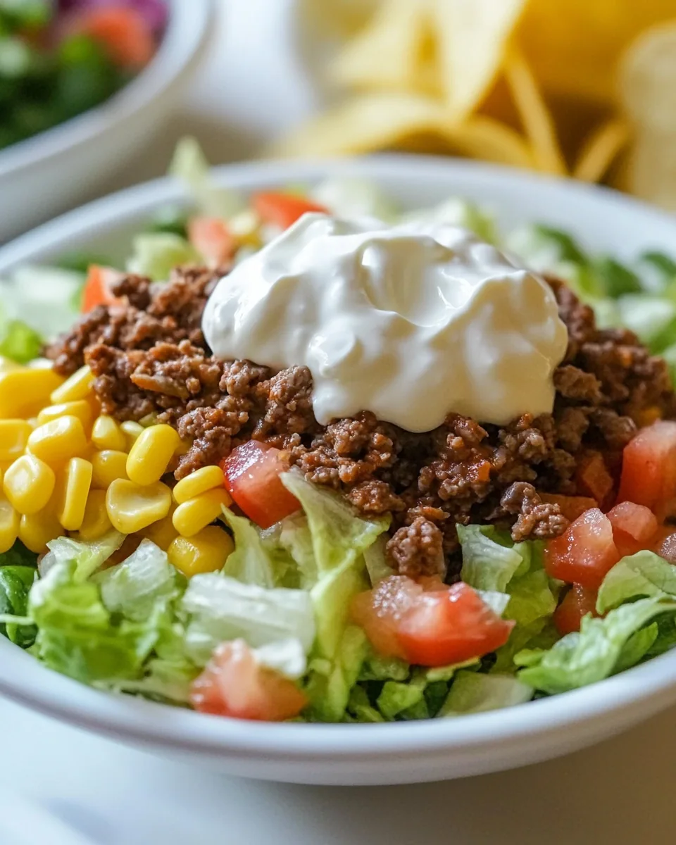 Quick Taco Salad