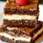Raspberry Cream Cheese Brownies