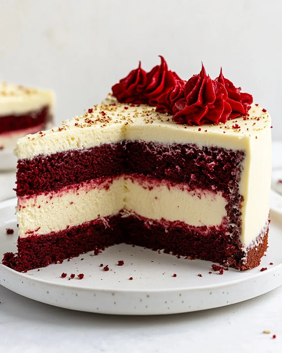 Red Velvet Cheesecake