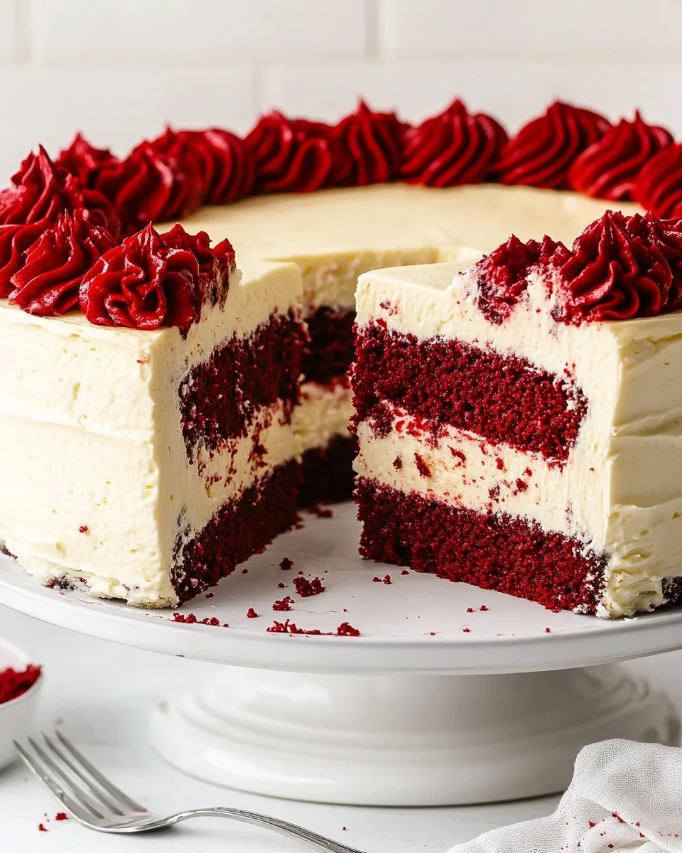 Red Velvet Cheesecake