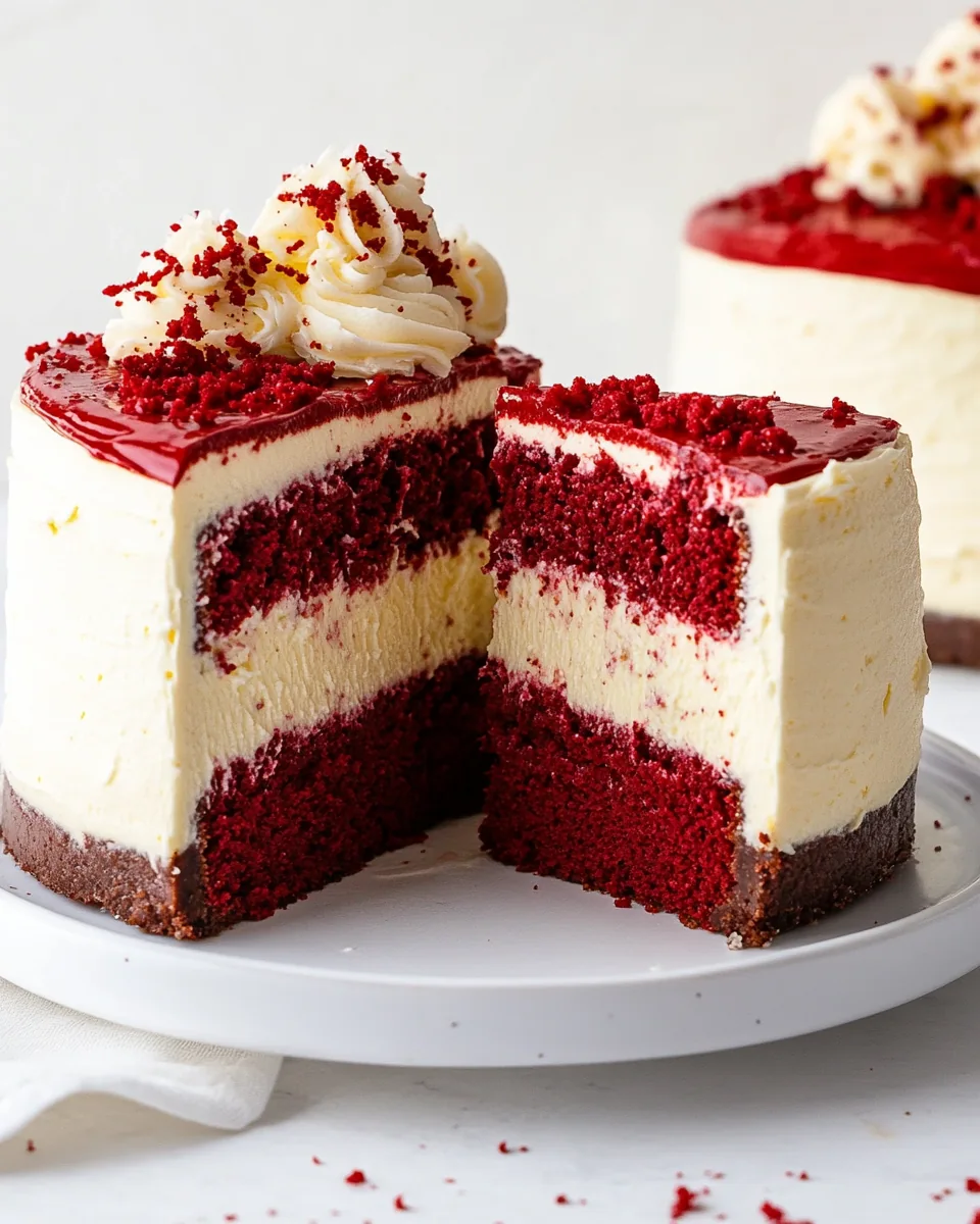 Red Velvet Cheesecake