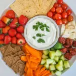 Red White and Blue Party Platter