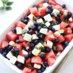 Watermelon Blueberry Fruit Salad