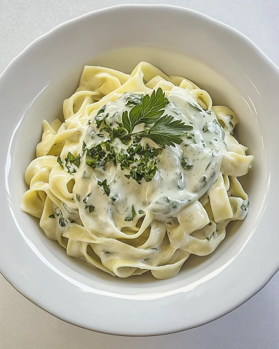 Alfredo Sauce Recipe