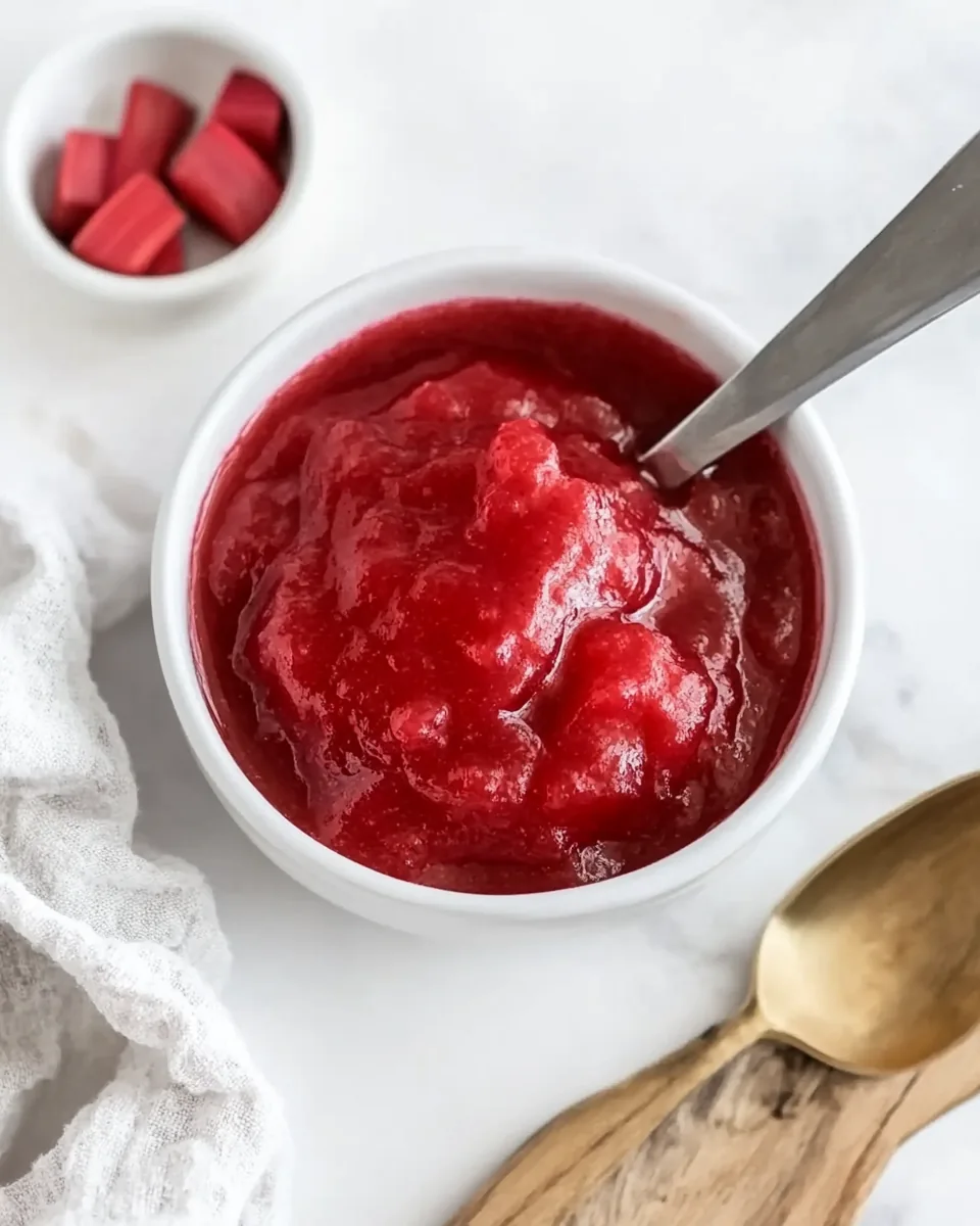 Rhubarb Sauce