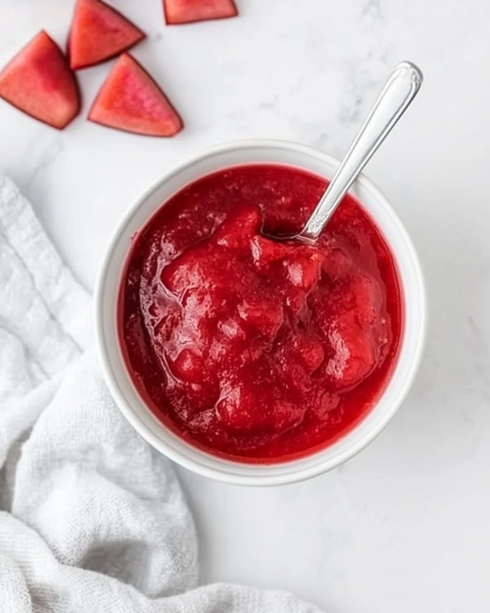 Rhubarb Sauce