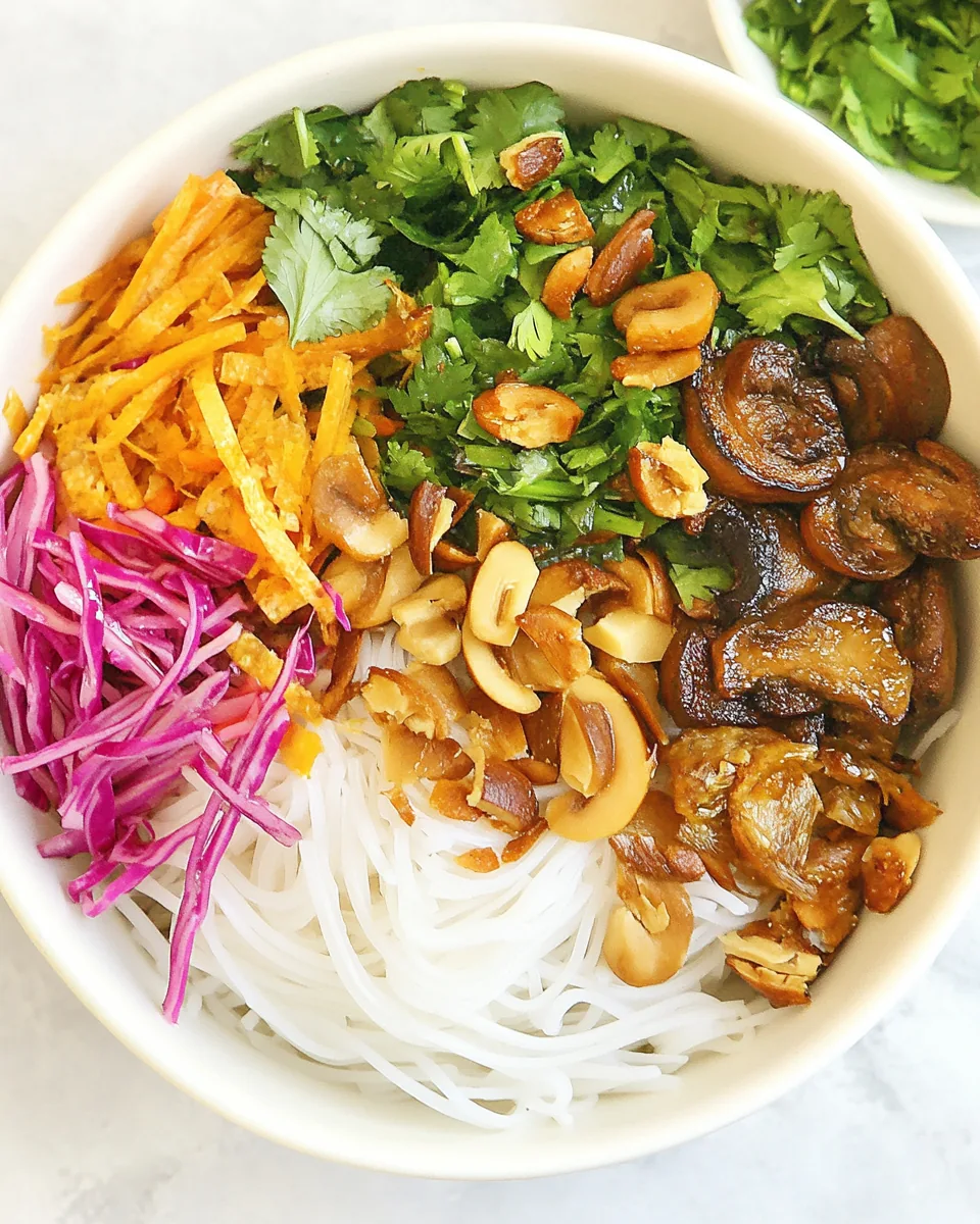 Rice Noodle Buddha Bowl