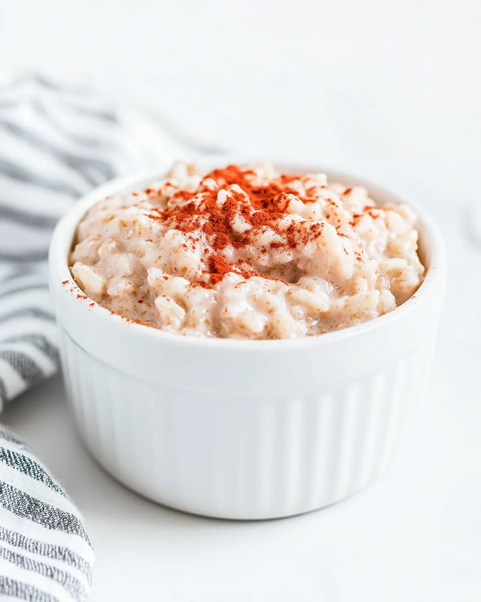 Rice Pudding