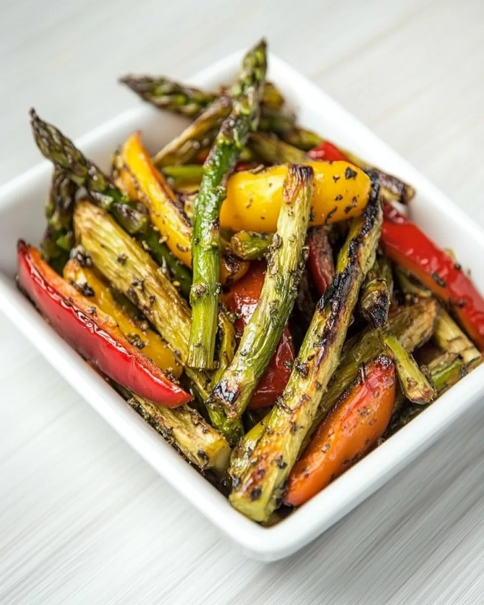 Roasted Asparagus Peppers
