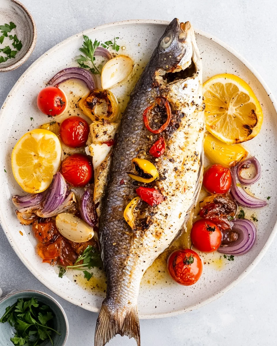Roasted Branzino Recipe