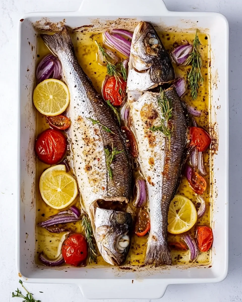 Roasted Branzino Recipe