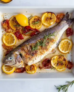 Roasted Branzino Recipe