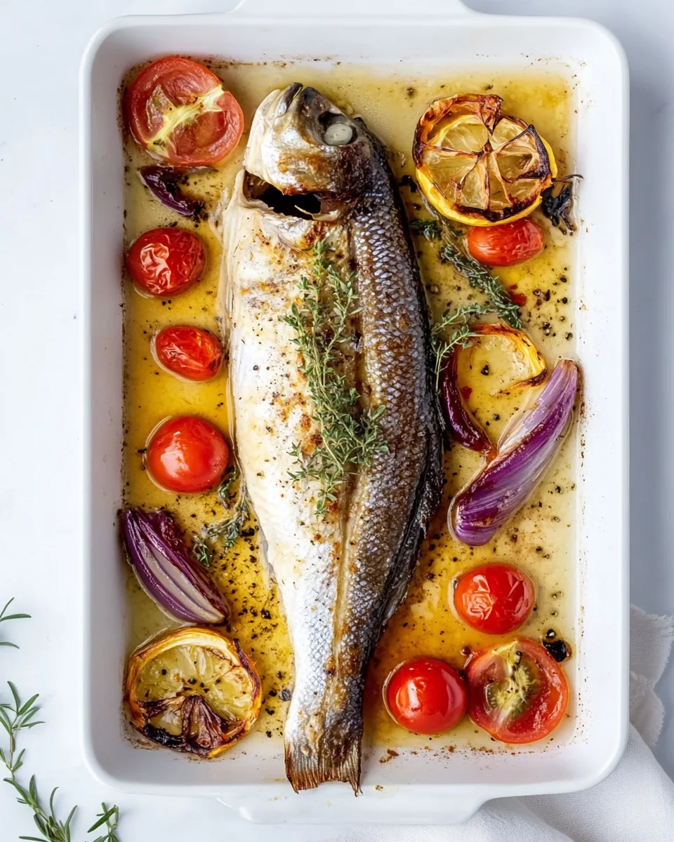 Roasted Branzino Recipe