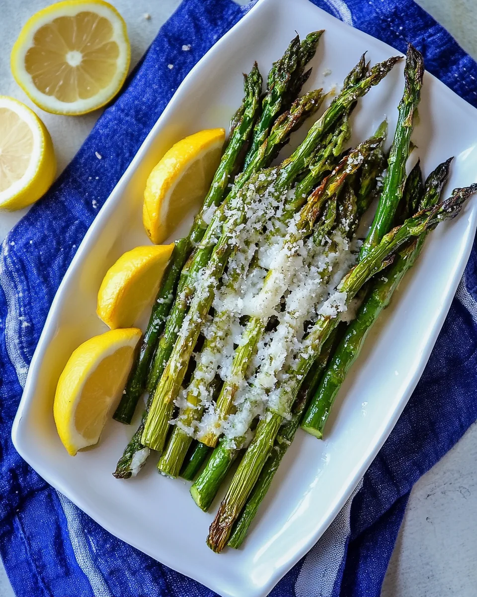 Roasted Parmesan Asparagus