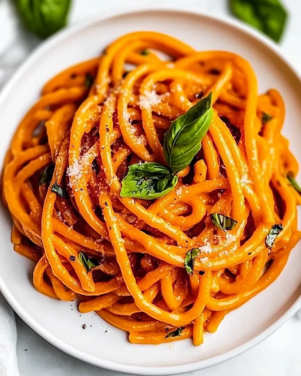 Roasted Red Pepper Pasta