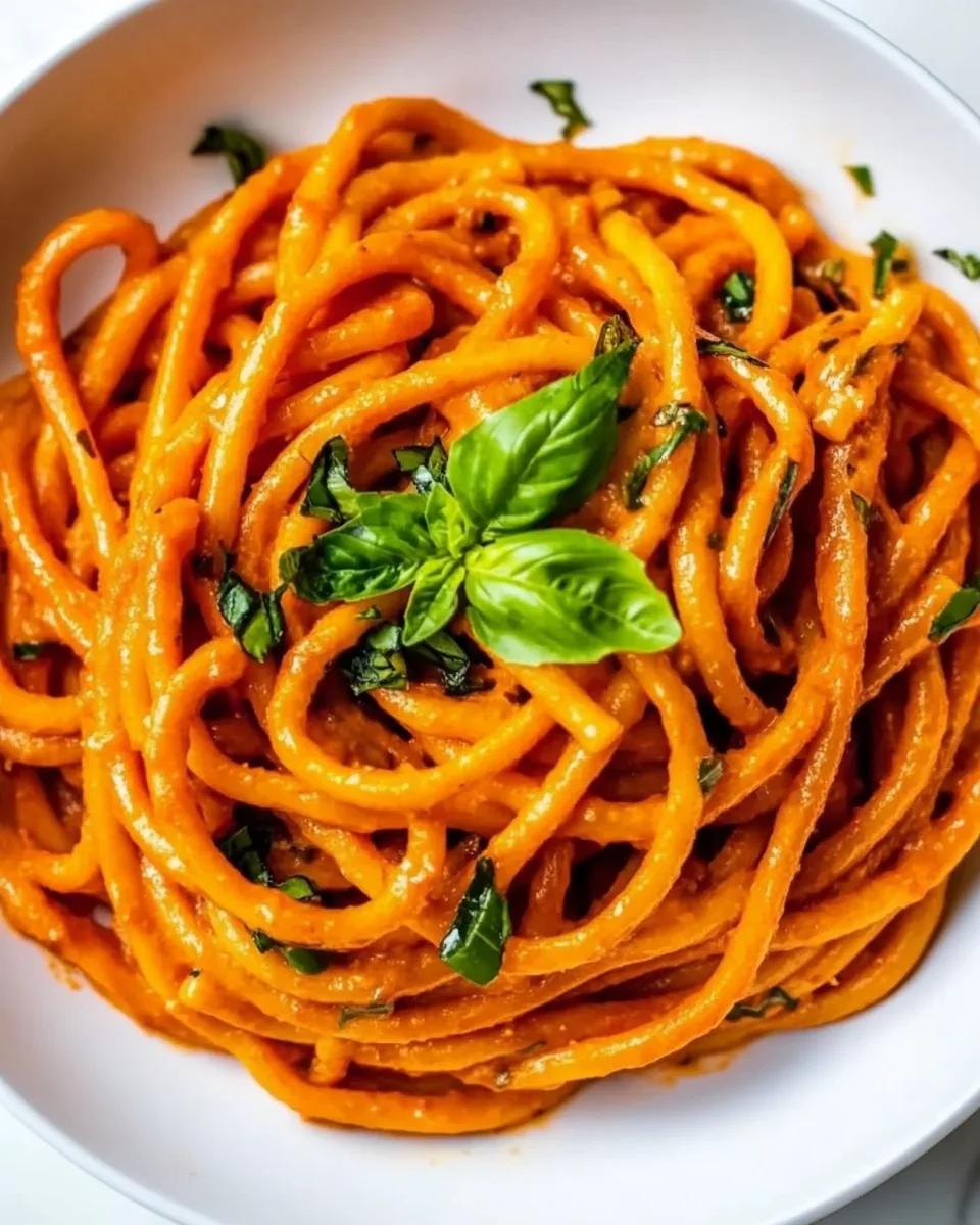 Roasted Red Pepper Pasta