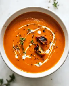 Roasted Red Pepper Soup