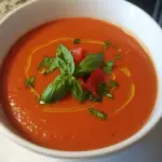 Roasted Red Pepper Tomato Soup