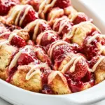 Roasted Strawberry Bubble Bread