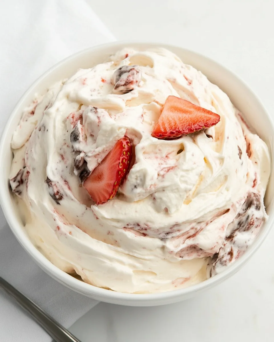 Roasted Strawberry Italian Buttercream