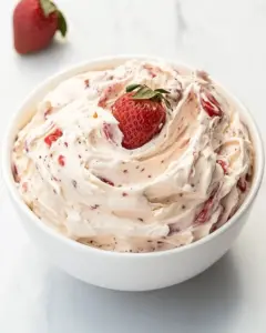 Roasted Strawberry Italian Buttercream