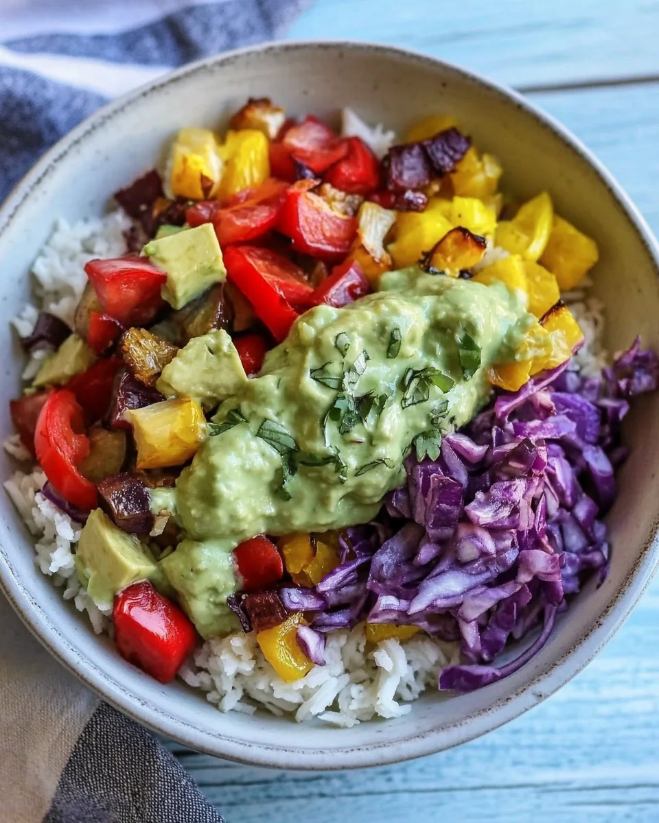 Roasted Summer Vegetable Burrito Bowls