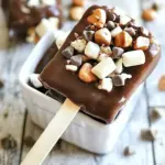Rocky Road Pudding Pops