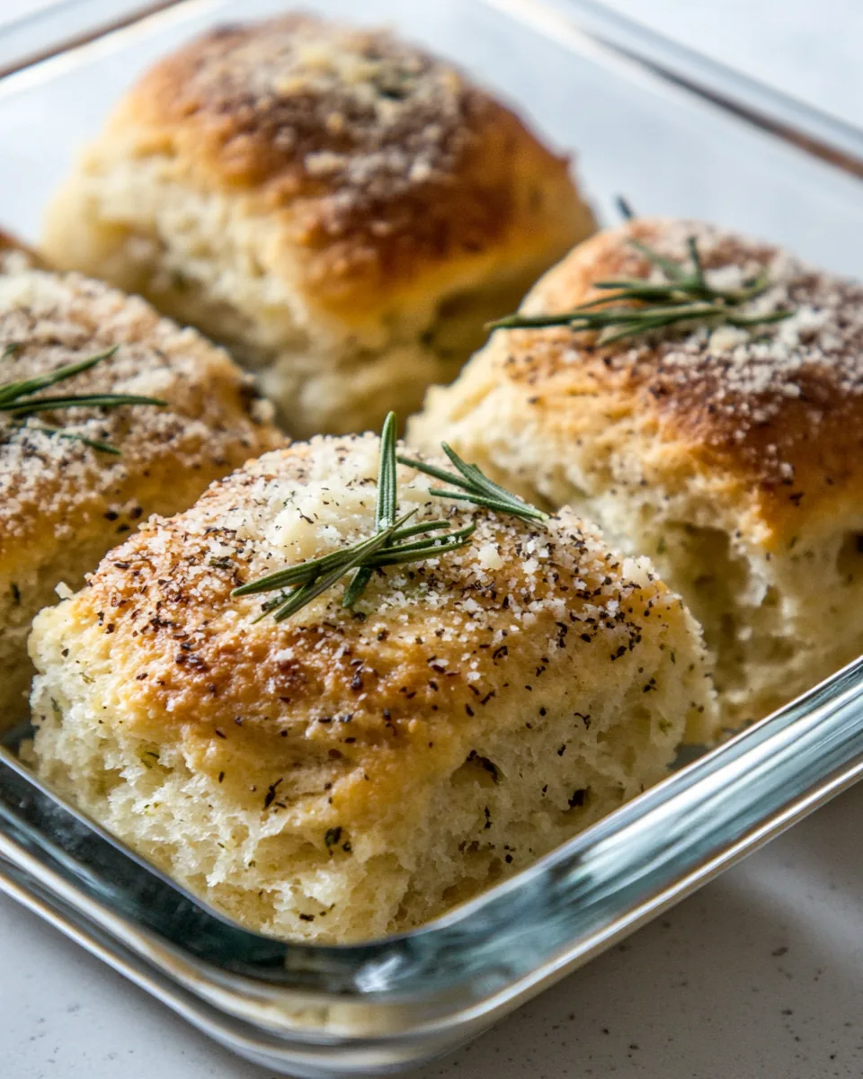 Rosemary Parmesan Biscuits
