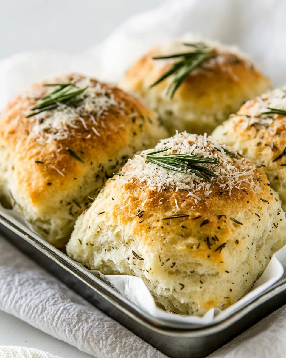 Rosemary Parmesan Biscuits