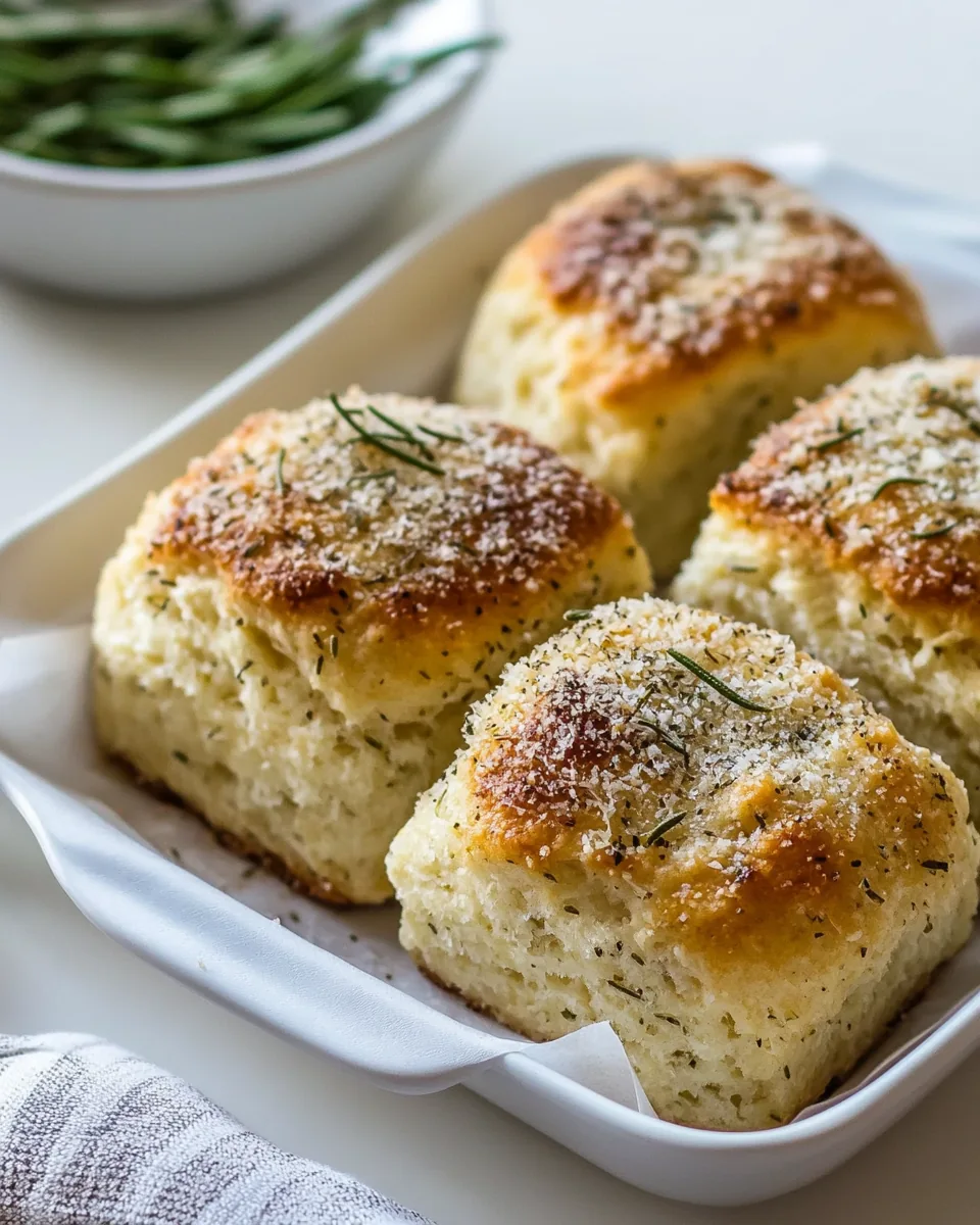 Rosemary Parmesan Biscuits