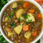 Rustic Lentil Potato Soup