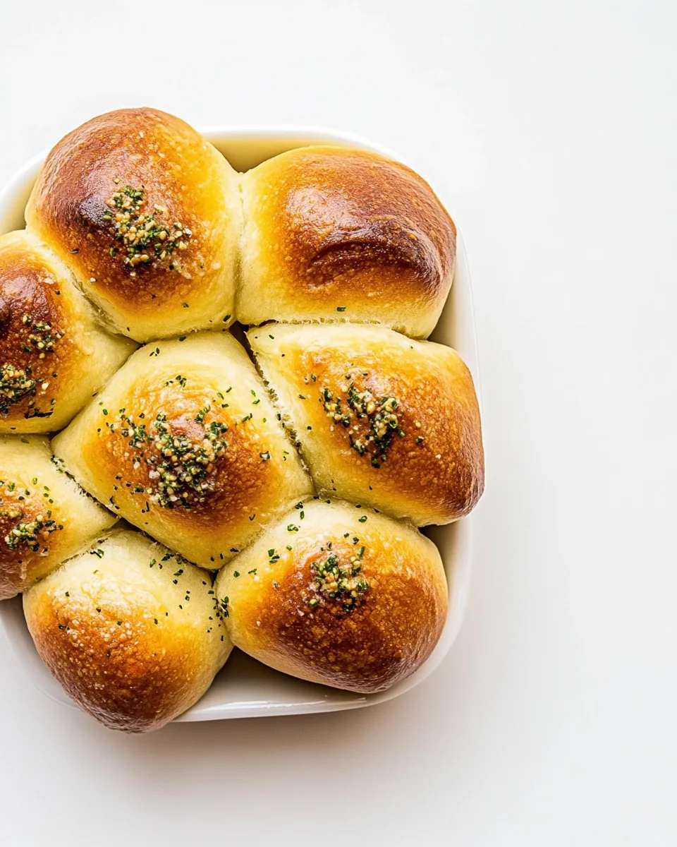 Sour Cream and Chive Clover Rolls