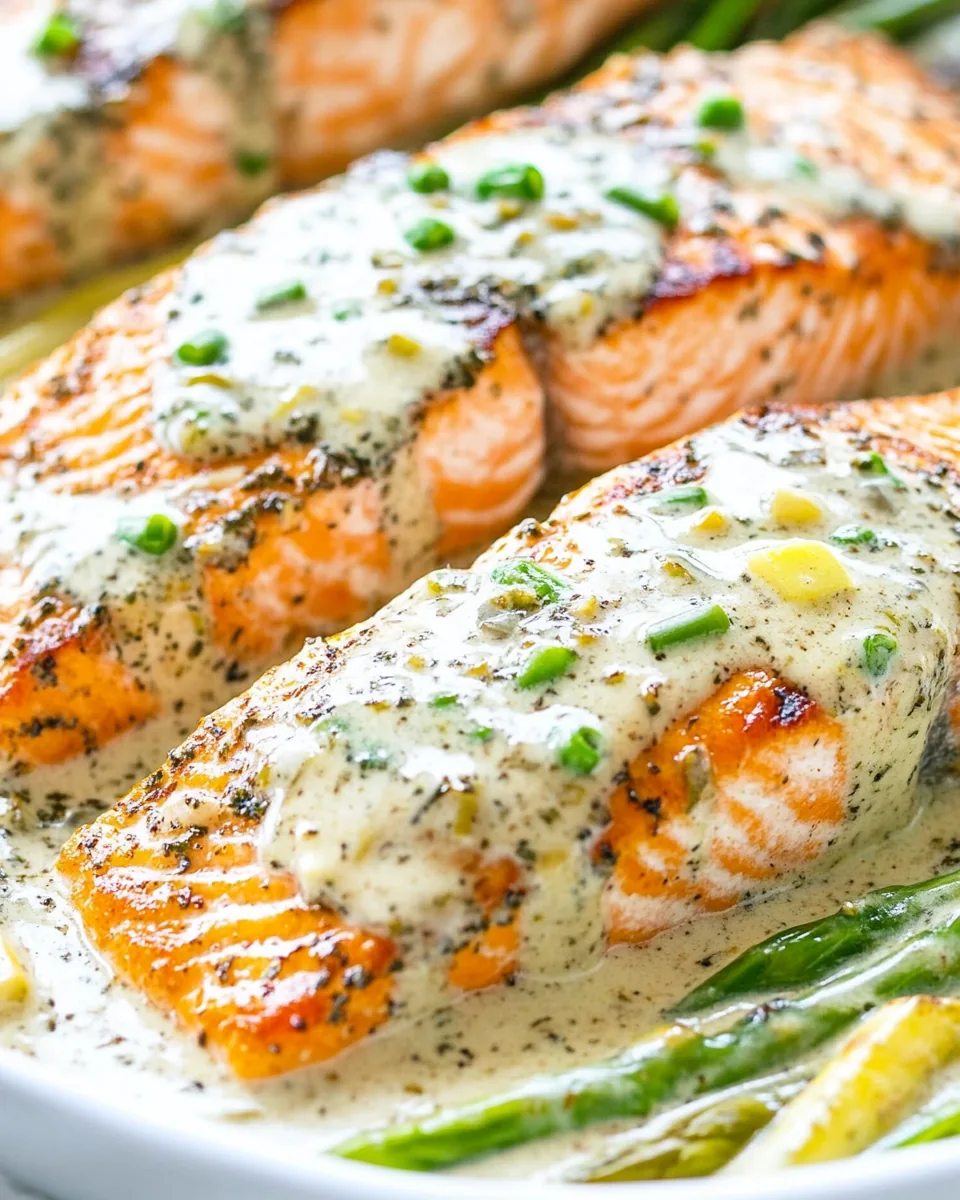 Salmon with Dijon Sauce