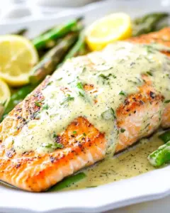 Salmon with Dijon Sauce