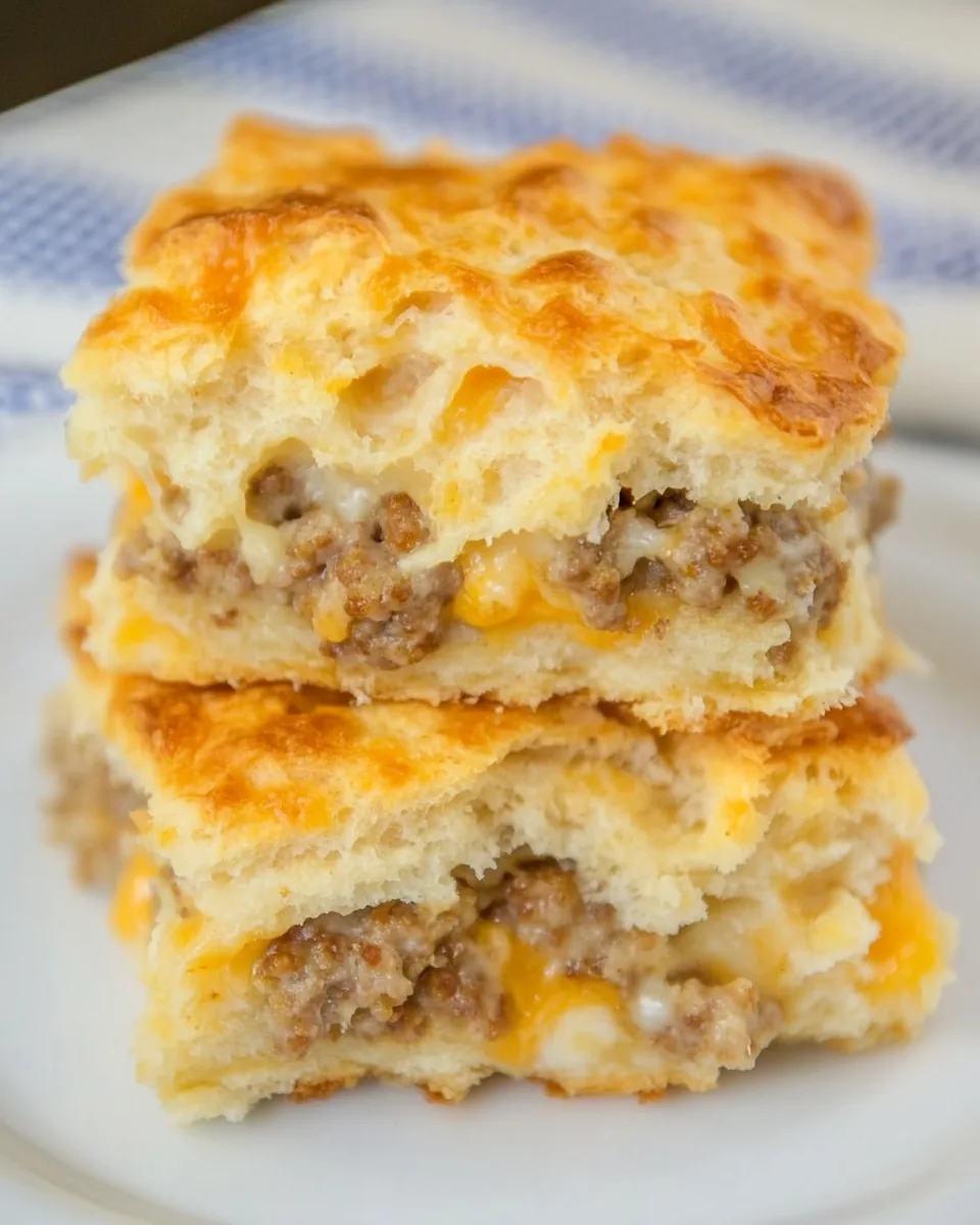 Sausage Cheese Biscuits