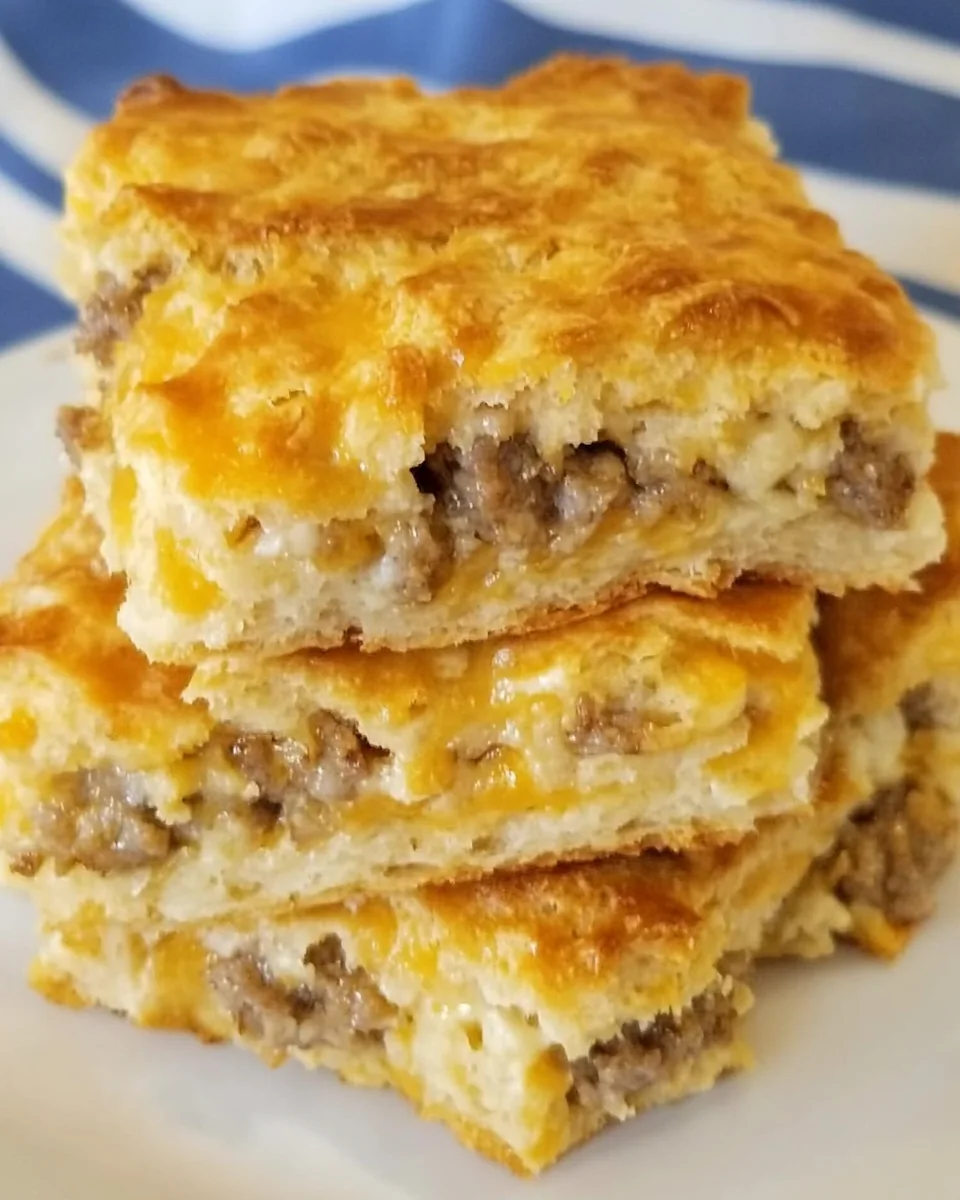Sausage Cheese Biscuits