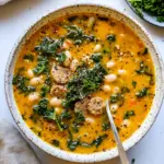 Sausage Kale White Bean Soup