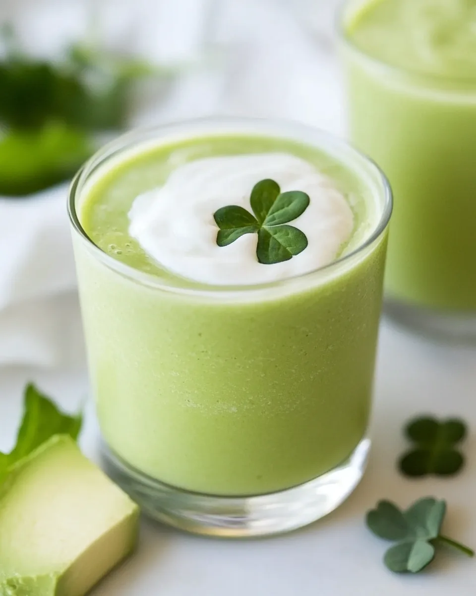 Shamrock Shake Smoothie