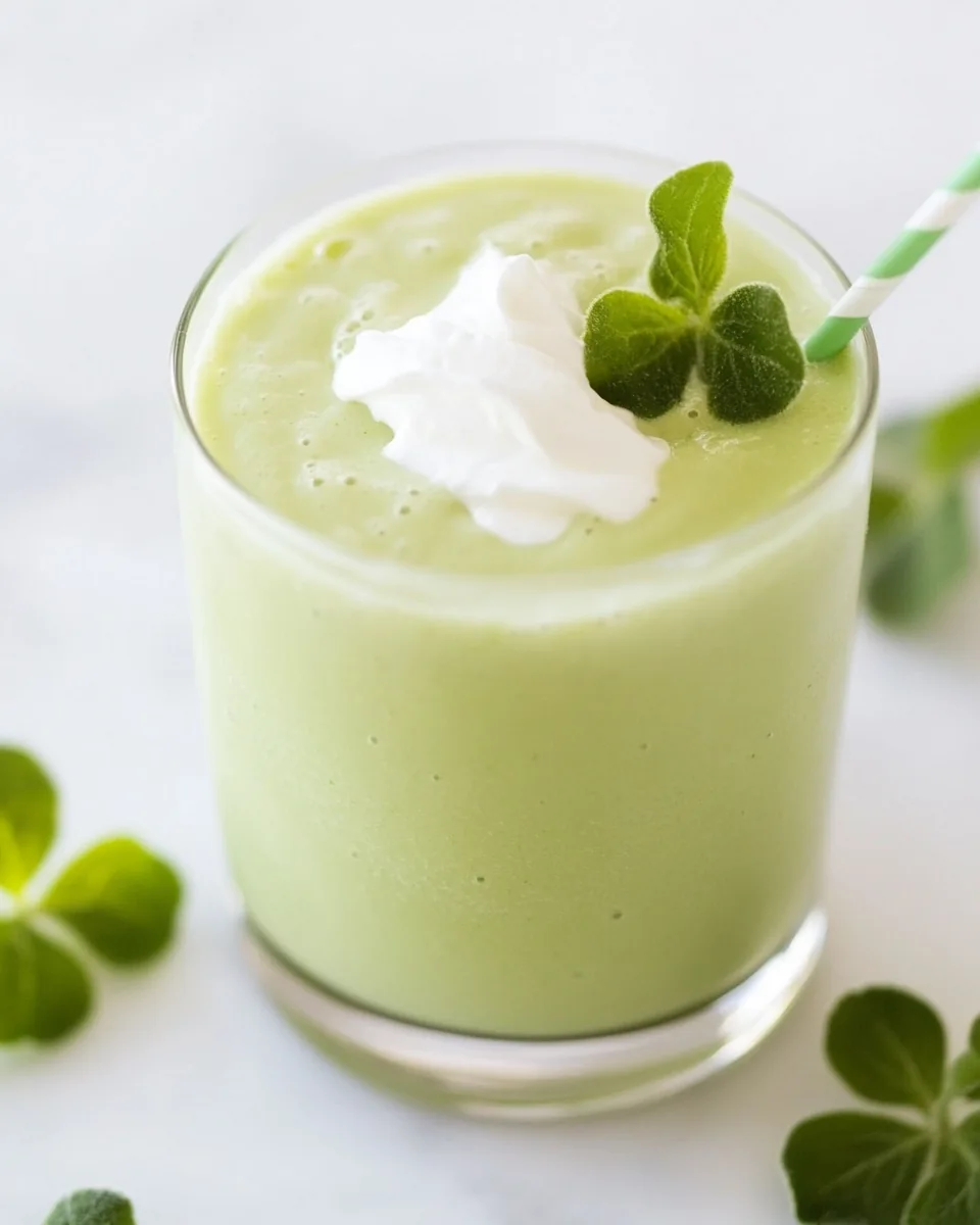 Shamrock Shake Smoothie