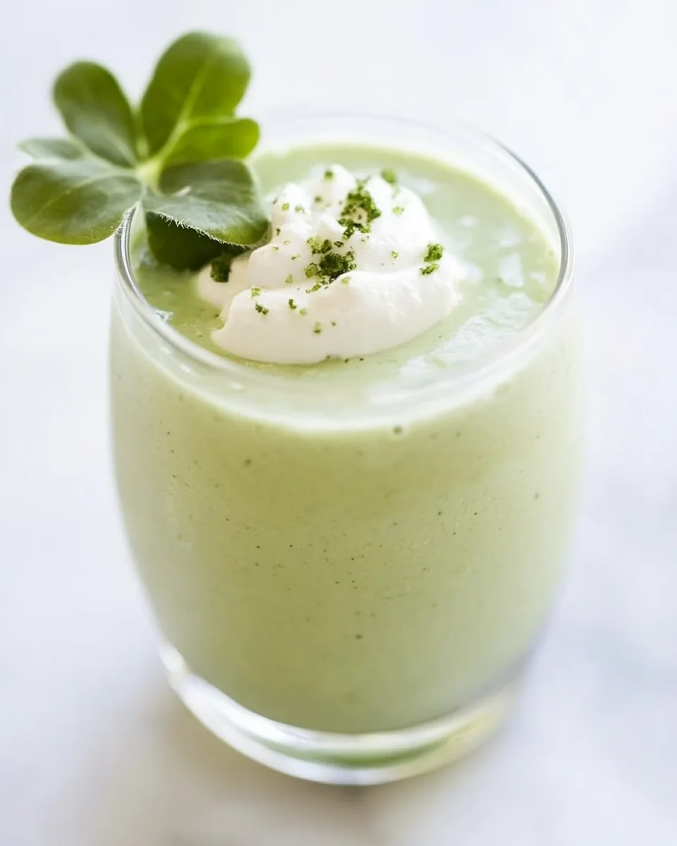 Shamrock Shake Smoothie