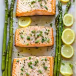 Sheet Pan Salmon and Asparagus